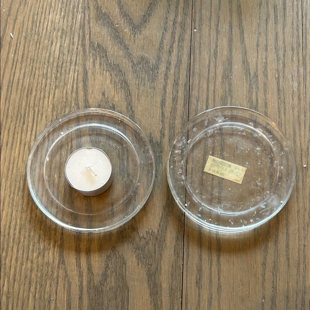 IKEA & Crate & Barrel Glass and Ceramic Candle Holders